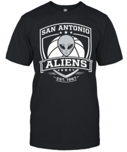 Antonio Aliens Basketball Logo 1967 T Classic Men's T-shirt