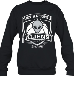 Antonio Aliens Basketball Logo 1967 T Unisex Sweatshirt