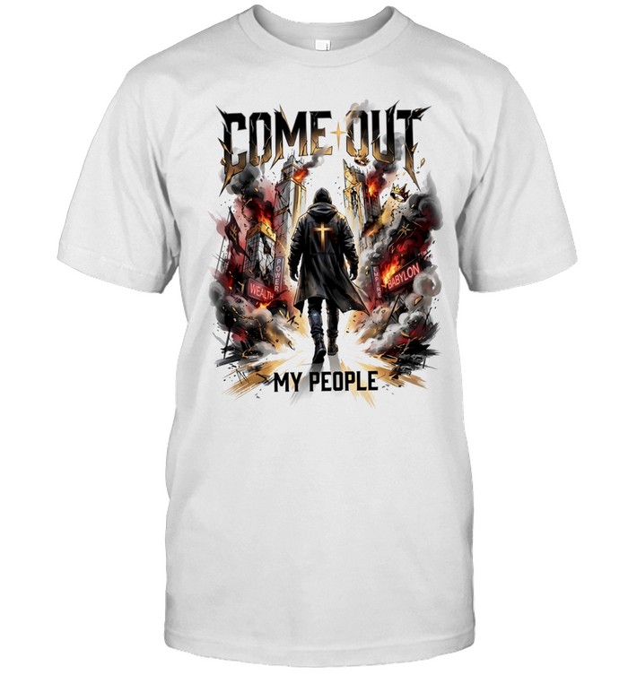 Babylon come out my people power wealth Classic Men's T-shirt