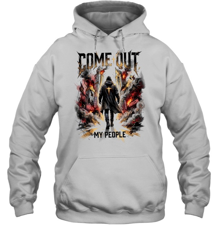 Babylon come out my people power wealth Unisex Hoodie