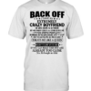 Back of I have and crazy boyfriend if you can read this you are already too close  Classic Men's T-shirt