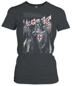 Baldwin IV deus vult for god for kingdom for glory born to fight for the light Classic Women's T-shirt