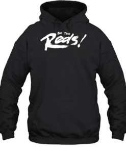 Be the Reds bold brushstroke rally text sports  Unisex Hoodie