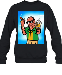 Boss beer and cigars happy summer Unisex Sweatshirt