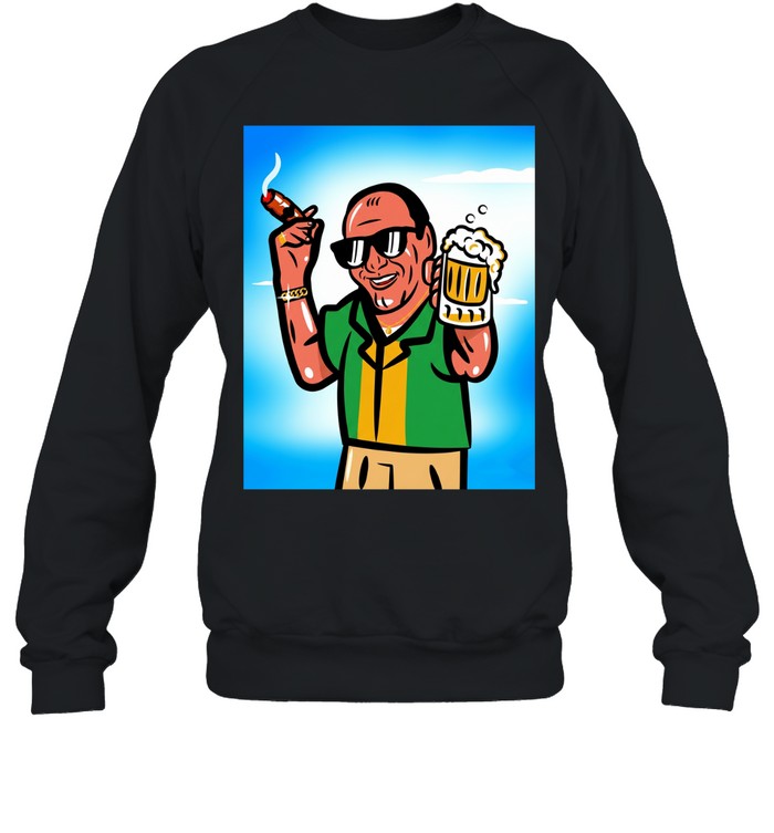 Boss beer and cigars happy summer Unisex Sweatshirt