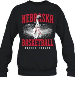 Braden Frager Nebraska Cornhuskers Basketball  Unisex Sweatshirt