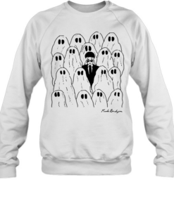 Bridgers standning next to ghosts  Unisex Sweatshirt