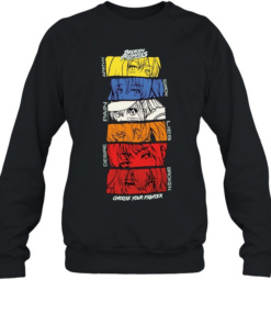 Broken Promises Apathy Sorrow Pain Lies Desire Choose Your Fighter Anime Unisex Sweatshirt