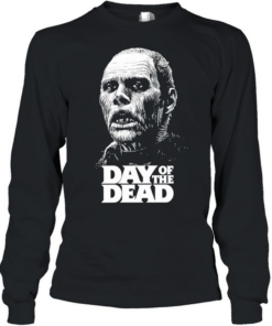 Bub zombie Day of the Dead horror movie character andise  Long Sleeved T-shirt