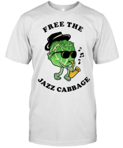 Cabbage saxophone free the jazz cabbage T Classic Men's T-shirt