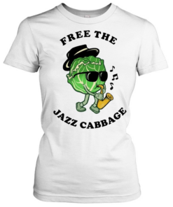 Cabbage saxophone free the jazz cabbage T Classic Women's T-shirt