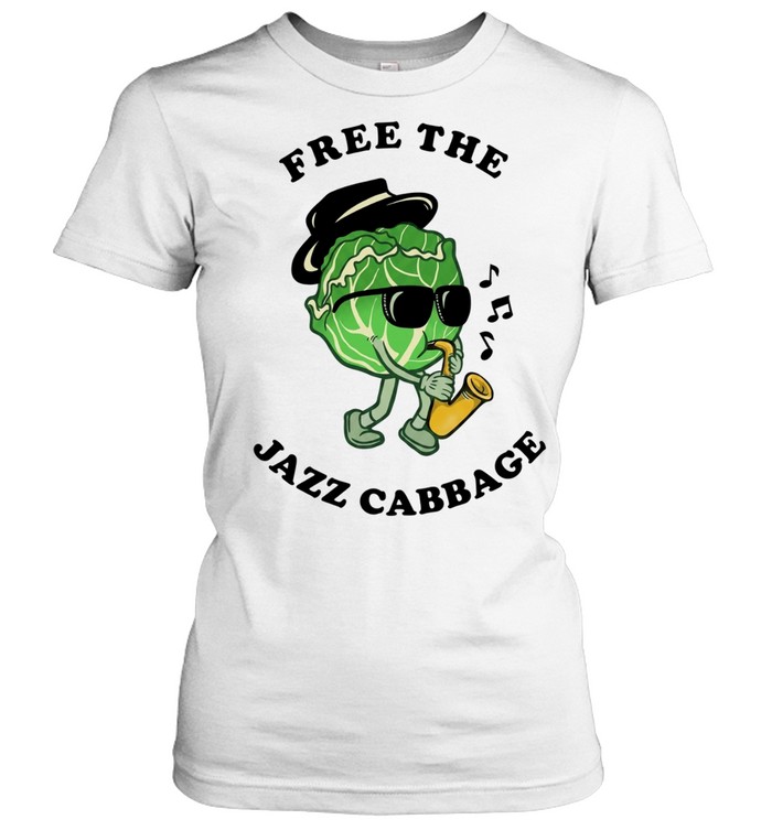 Cabbage saxophone free the jazz cabbage T Classic Women's T-shirt