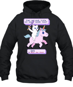 Can we put life one easy mode now easy hard what the fuck game  Unisex Hoodie