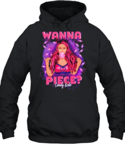 Candy Kate wanna piece love wrestling bubblegum Unisex Hoodie