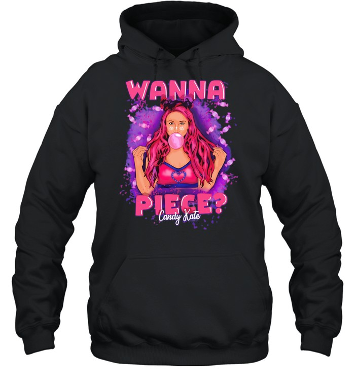 Candy Kate wanna piece love wrestling bubblegum Unisex Hoodie
