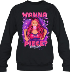 Candy Kate wanna piece love wrestling bubblegum Unisex Sweatshirt