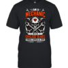Chicago Bears I Am A Mechanic Running Through My Veins Skeleton T Classic Men's T-shirt