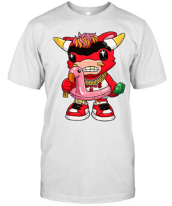 Chicago Bulls Benny mascot T Classic Men's T-shirt