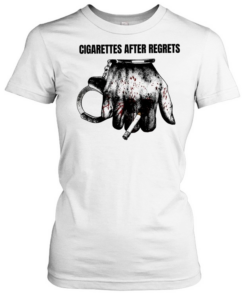 Cigarettes after regrests handcuffed arm smoking T Classic Women's T-shirt