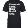 Clarence Sam Neil Brett and Amy  Classic Men's T-shirt