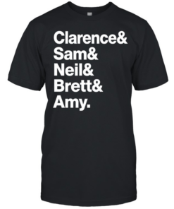 Clarence Sam Neil Brett and Amy  Classic Men's T-shirt