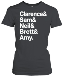 Clarence Sam Neil Brett and Amy  Classic Women's T-shirt
