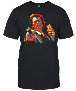 Clint Eastwood hot dog and gun vintage  Classic Men's T-shirt