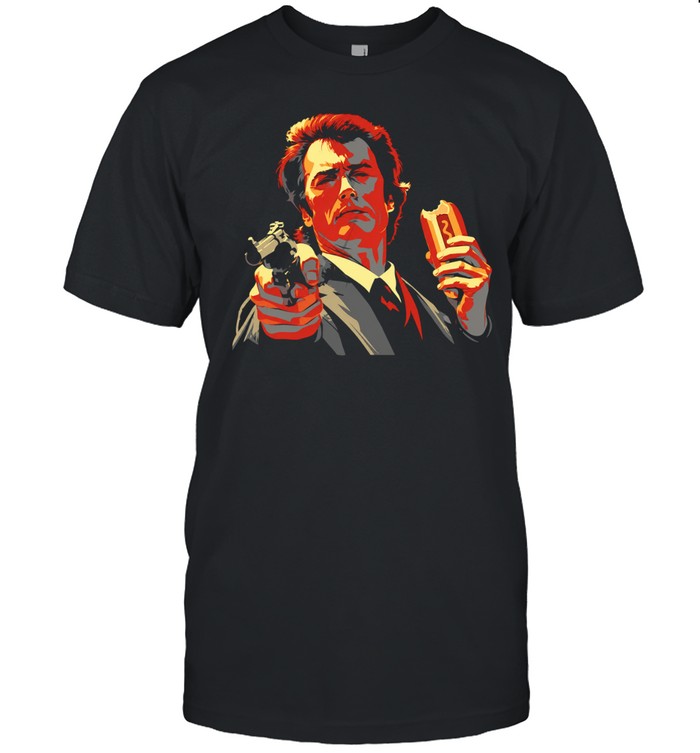 Clint Eastwood hot dog and gun vintage Classic Men's T-shirt