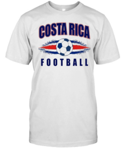 Costa Rica football soccer ball  Classic Men's T-shirt