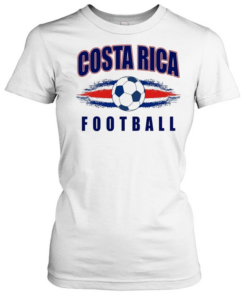 Costa Rica football soccer ball  Classic Women's T-shirt