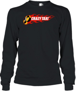 Crazy Taxi Vector T Long Sleeved T-shirt