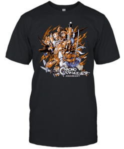Crono Marle Lucca Robo Frog Ayla Magus Chrono Trigger Squaresoft  Classic Men's T-shirt