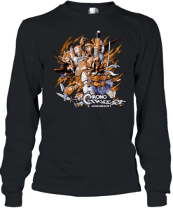 Crono Marle Lucca Robo Frog Ayla Magus Chrono Trigger Squaresoft  Long Sleeved T-shirt