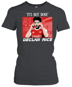 Declan Rice It’s not done graphic  Classic Women's T-shirt