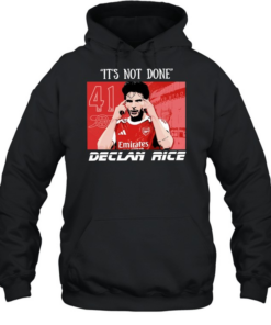 Declan Rice It’s not done graphic  Unisex Hoodie
