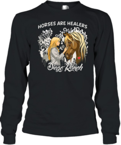 Diego Ranch Horses Are Healers T Long Sleeved T-shirt