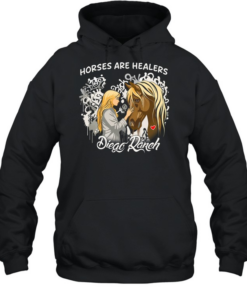 Diego Ranch Horses Are Healers T Unisex Hoodie