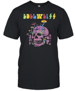 Edelweiss Totenkopf Mushroom Skull  Classic Men's T-shirt