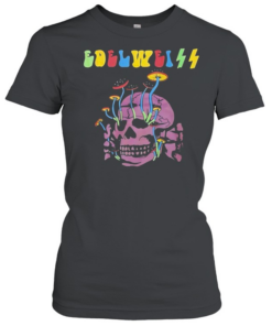 Edelweiss Totenkopf Mushroom Skull  Classic Women's T-shirt
