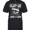 Eye no one can hurt me like I can T Classic Men's T-shirt
