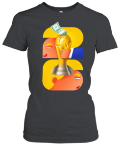 FIFA World Cup Corruption Soccer 2026 Money Trophy greed Scandal Classic Women's T-shirt
