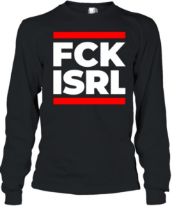 Fck Isrl Political T Long Sleeved T-shirt