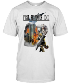 Final Fantasy First Responder 9 11  Classic Men's T-shirt