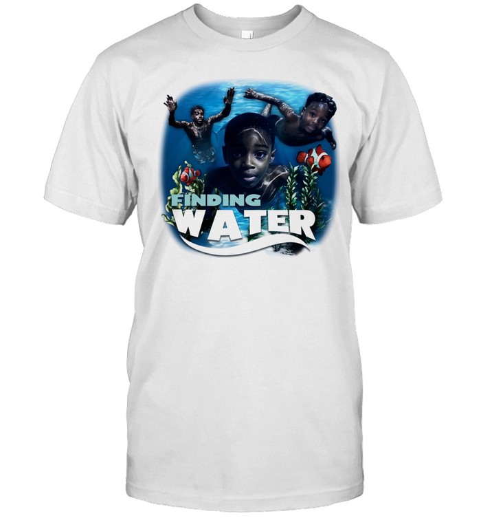 Finding Water Finding Nemo parody poster Classic Men's T-shirt
