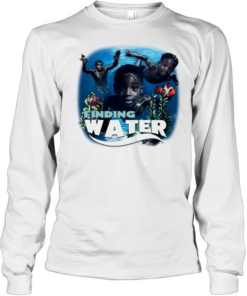 Finding Water Finding Nemo parody poster Long Sleeved T-shirt