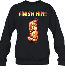 Finish Him Mortal Kombat Gaming Fighting Game  Unisex Sweatshirt