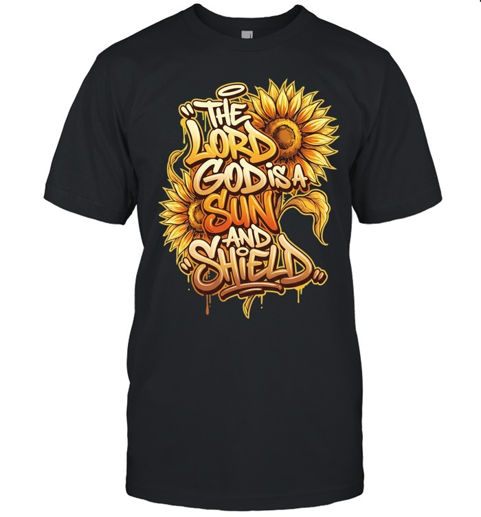 Flower the lord god is a sun and shield Classic Men's T-shirt