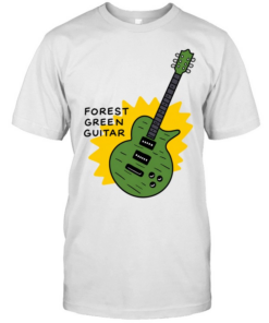 Forest green guitar T Classic Men's T-shirt