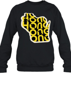 Francesca Hong Wisconsin State Map T Unisex Sweatshirt