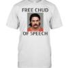 Free Chud of Speech mugshot T Classic Men's T-shirt